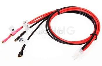 Kable do zasilacza buforowego 24V wsuwka 50cm