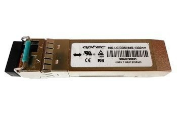 SFP+ WDM OPTEC, 10G, SM LC, 9dB DFB/PIN (10km), TX1330/RX1270, DDM