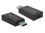 Adapter Usb-C(F) 3.1 Gen 2->Usb-A(M) Czarny 1.5a Delock