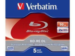 BD-RE VERBATIM 50GB X2 (5 JEWEL CASE)
