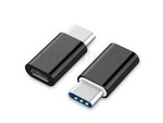 USB 2.0 TYPE-C OTG ADAPTER (CM/MICROUSB-F), BLACK GEMBIRD