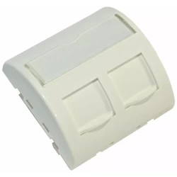 CURVED 45x45mm SHUTTER 2-PORT