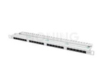 Patch Panel 24 Port 0.5u Kat.5e Szary Lanberg