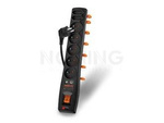SURGE PROTECTOR ACAR ACAR AXON 370 DVB-T 1,5M BLACK (7 SOCKETS)