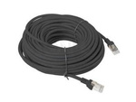 Patchcord Kat.6 Utp 20m Czarny Fluke Passed Lanberg