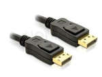 Kabel Displayport M/M 20 Pin V1.2 1m Czarny Delock