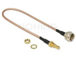 ANTENNA CABLE F(F)->SMB(M) RG-316 25CM DELOCK