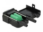 ADAPTOR TERMINAL BLOCK (10PIN)->DB9 COM(F) ENCLOSURE DELOCK
