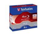 BD-R VERBATIM 25GB X2 (5-PACK JEWEL CASE)