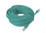 Patchcord Kat.5e Utp 15m Zielony Fluke Passed Lanberg