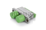 Adapter hybrydowy OPTO FC/APC(F)-SC/APC(F), SM, DUPLEX