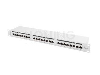 PATCH PANEL 24 PORT 1U CAT.6 SHIELDED GREY LANBERG