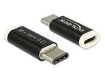 DELOCK ADAPTER USB 2.0 MICRO-B FEMALE (HOST) > USB TYPE-C™ 2.0 MALE (DEVICE) BLACK