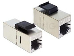 DELOCK KEYSTONE MODULE RJ45 FEMALE > RJ45 FEMALE KAT.6 COMPACT