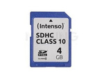 SDHC MEMORY CARD INTENSO 4GB CLASS 10
