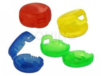 CABLE HOLDER MULTICOLOR 4 PIECES DELOCK