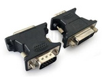 ADAPTER VGA(M)->DVI-I(F)(24+5) CZARNY GEMBIRD