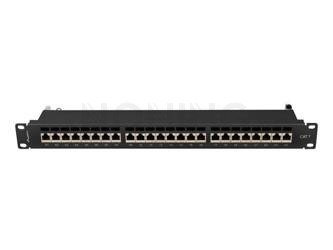 PATCH PANEL 24 PORT 1U CAT.7 FTP BLACK LANBERG