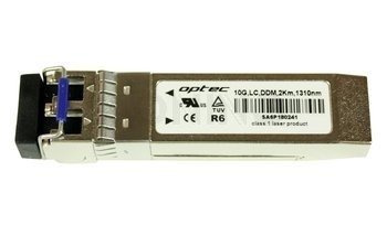 SFP+ OPTEC, 10G, SM LC, 2km, TX1310, DDM (SFP-10GBASE-LR)