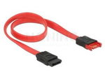 Przedłużacz Sata Data Iii (6 Gb/S) M/F 20cm Czerwony Delock