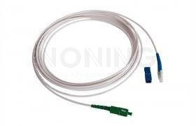 Patchcord SC/APC-SC/UPC G657B3 LSZH 5m jedna niezmontowana osłona wtyku