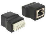 Adapter Terminal Block 8pin(Push Button)->Rj45(F) Delock