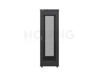 Szafa Instalacyjna Rack Stojąca 19" 37u 600x600 Czarna Drzwi Perforowane Lcd Lanberg (Flat Pack)