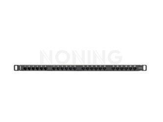 PATCH PANEL 24 PORT 0.5U CAT.6 BLACK LANBERG