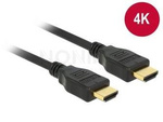 HDMI M/M V2.0 CABLE 1M 4K 60HZ BLACK DELOCK