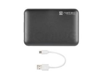 POWER BANK NATEC EXTREME MEDIA TREVI COMPACT 5000MAH 2X USB-A + 1X USB-C BLACK