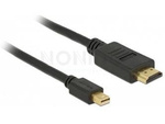 Kabel Displayport Mini(M) V1.1a->Hdmi(M) 0.5m Czarny Delock