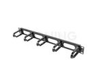 Organizer Kabli Ak-1205-B 19" 1u Z 5 Uchwytami Typ B Czarny Lanberg