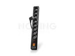 SURGE PROTECTOR ACAR X8 1,5M BLACK SCHUKO