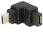 DELOCK ADAPTER USB 2.0 MICRO-B MALE > USB 2.0 MICRO-B FEMALE ANGLED UP
