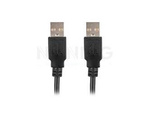 CABLE USB-A M/M 2.0 1.0M BLACK LANBERG