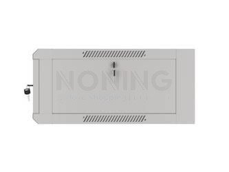 Szafa Instalacyjna Rack Wisząca 19" 4u 570x600 Szybki Montaż Szara Lanberg (Flat Pack)