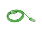 PATCHCORD KAT.5E FLAT 2M GREEN LANBERG