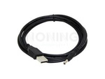 USB POWER->DC 3.5MM CABLE 1.8M BLACK GEMBIRD