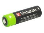 RECHARGEABLE BATTERIES VERBATIM NIMH HR06 AA 2600 MAH (BLISTER OF 4)