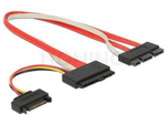 KABEL SATA EXPRESS 18 PIN(M)+SATA 15 PIN(M)->SATA EXPRESS 29 PIN(M) 30CM DELOCK