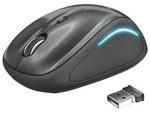 WIRELESS MOUSE TRUST YVI FX ILLUMINATED 1600DPI BLACK