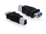 DELOCK ADAPTER USB 3.0-B MALE > USB 3.0-A FEMALE