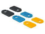 CABLE CLIP 6X MULTICOLOR DELOCK