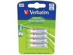RECHARGEABLE BATTERIES VERBATIM NIMH HR03 AAA 1000 MAH (BLISTER OF 4)