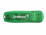 PENDRIVE INTENSO 8GB RAINBOW LINE GREEN