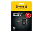 Karta Pamięci Intenso Micro Sdxc 64 Gb Class 10