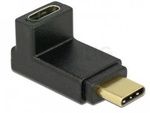 Adapter Usb 3.1 Cm->Usb 3.1 Cf Kątowy 90" Góra/Dół Delock