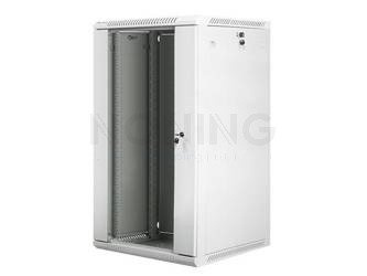 Szafa Instalacyjna Rack Wisząca 19" 22u 600x600 Szara Lanberg (Flat Pack)