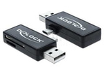 CARD READER DELOCK USB+MICRO USB 2.0 OTG ALL IN ONE