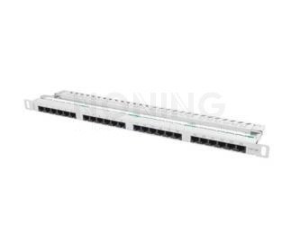 Patch Panel 24 Port 0.5u Kat.5e Szary Lanberg